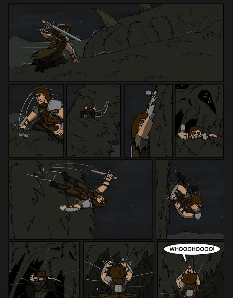 Tales From Somewhere - The Legend - Episode 120, Page 1: Doing something stupid